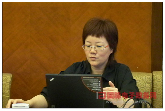 庄闲游戏互联政府网站评测研究中心副主任、首席规划师郑爱军女士