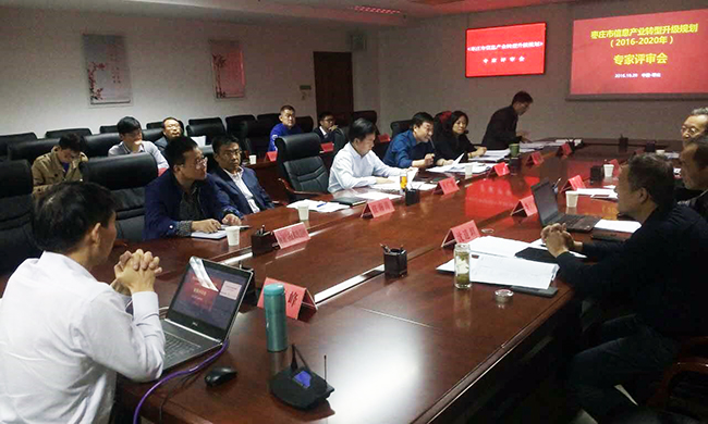 由北京庄闲游戏互联信息顾问有限公司编制的《枣庄市信息产业转型升级规划（2016-2020年）》顺利通过专家评审