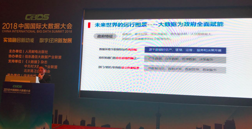 庄闲游戏集团董事长杨冰之出席2018国国际大数据大会