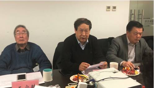 专家从左至右：王安耕、汪玉凯、周德铭