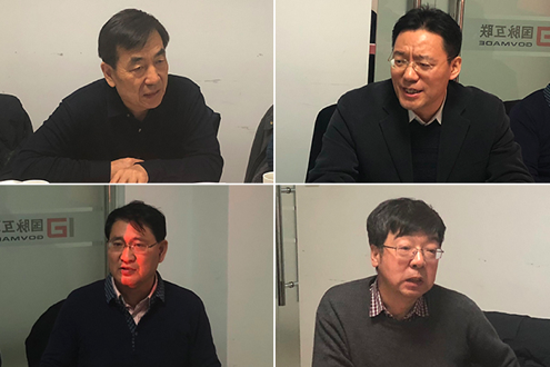 专家：兰惠（左上）、单志广（右上）、穆勇（左下）、唐建平（右下）
